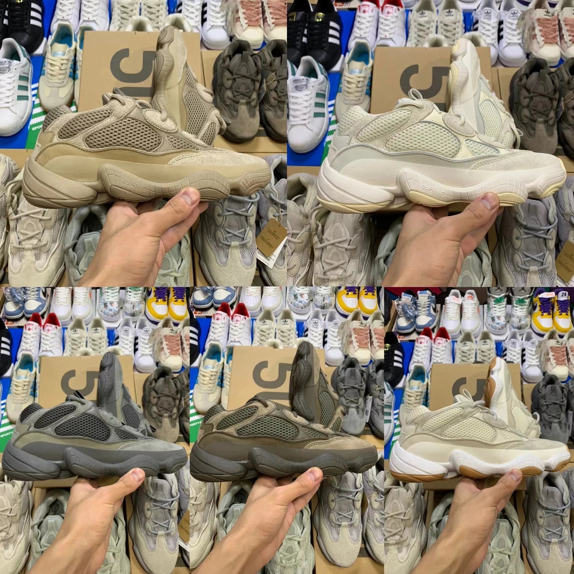 Adidas Yeezy 500 Taupe Light Sneakers