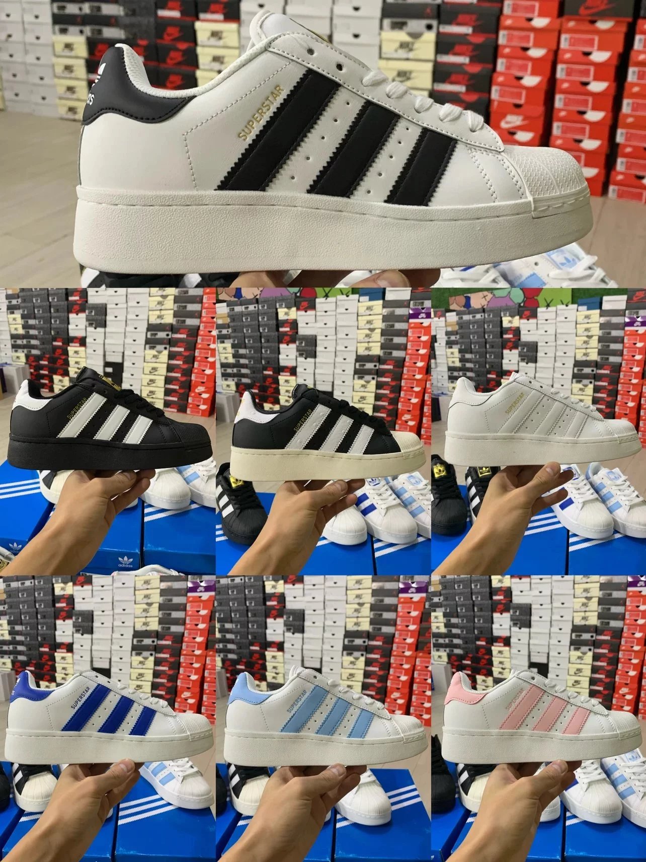 Adidas Originals Superstar XLG Platform Sneakers
