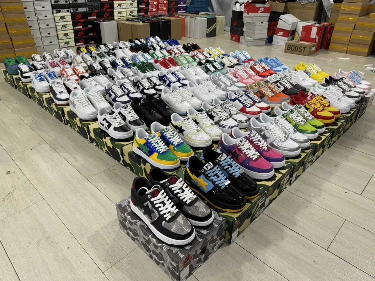 Bape x Marvel Bape Sta Sneakers