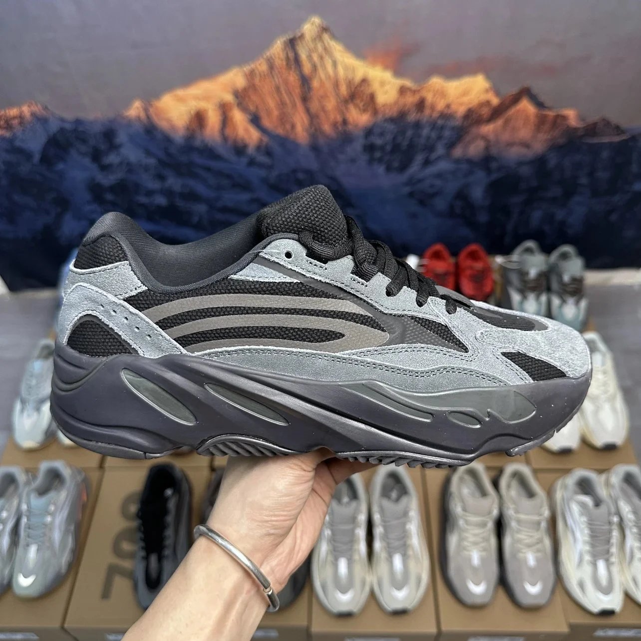 Adidas Yeezy Boost 700 Low Top Dad Sneakers