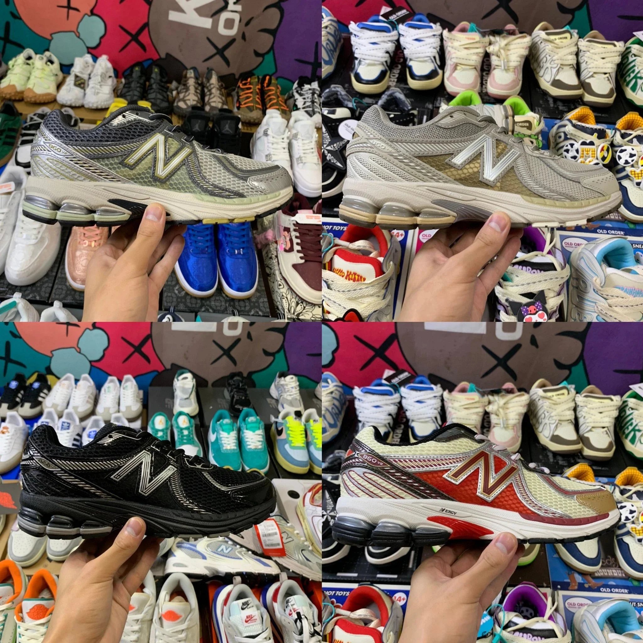 New Balance ML860 Retro Running Shoes