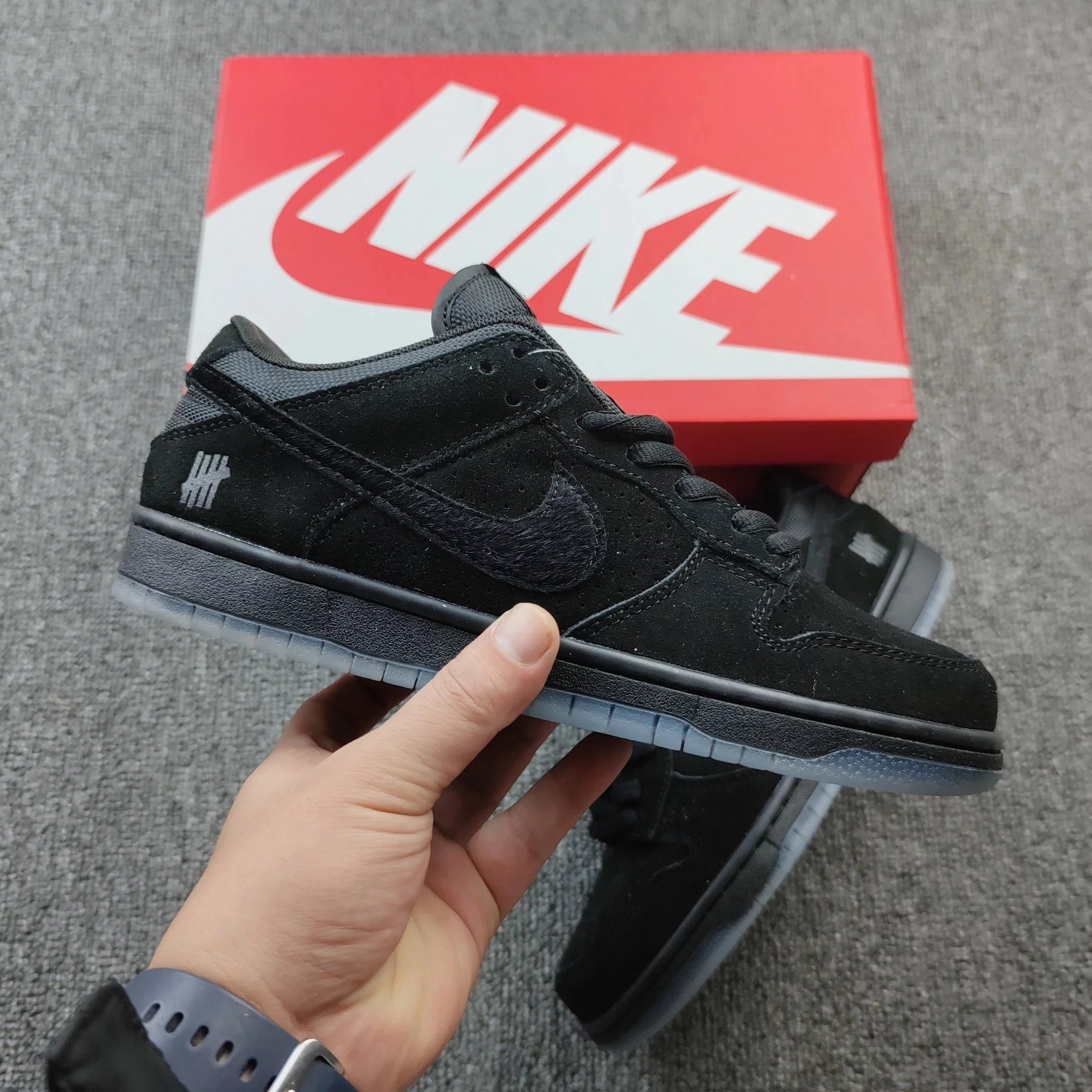 Nike SB Dunk Low Black Skate Shoes