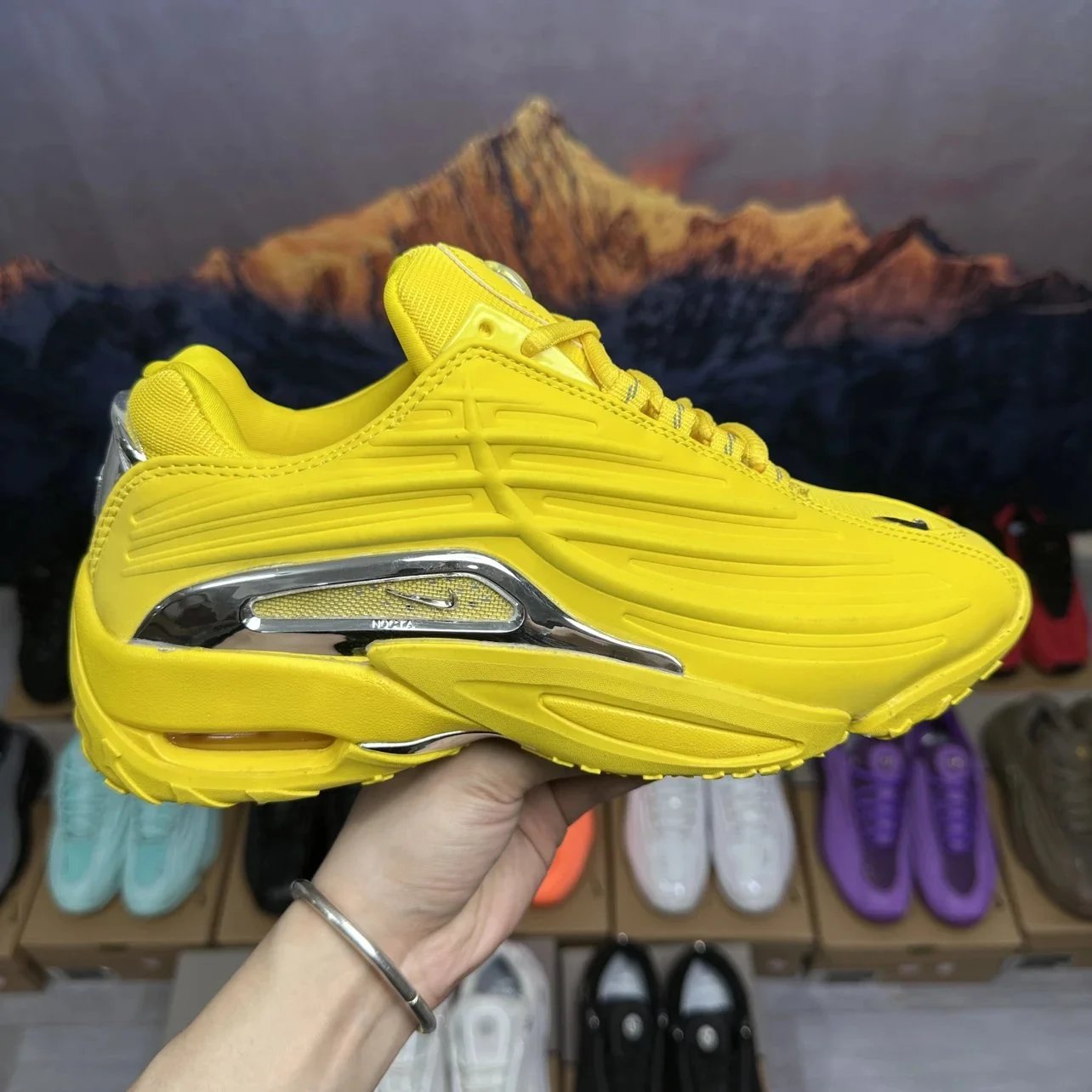 NOCTA x Nike Hot Step 2 Air Terra Basketball Shoes Lemon Yellow