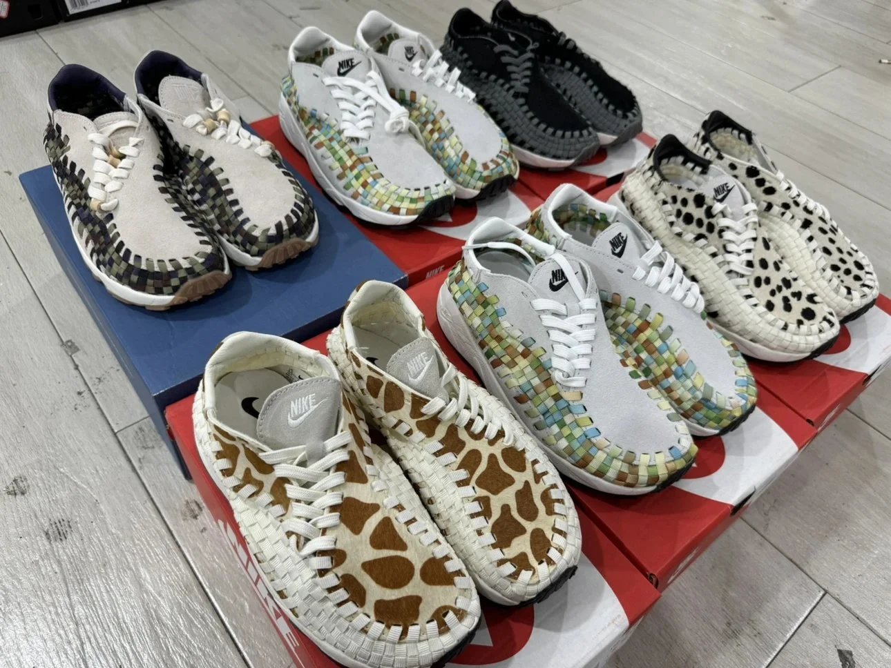 Nike Air Footscape Woven Running Shoes