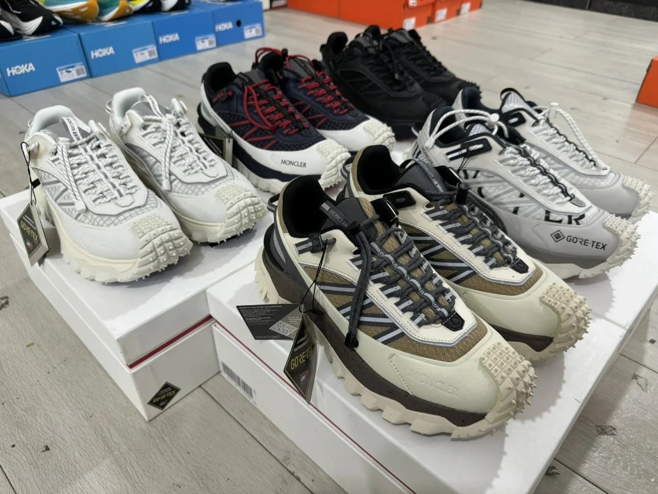 Moncler Trailgrip GTX Waterproof Hiking Shoes