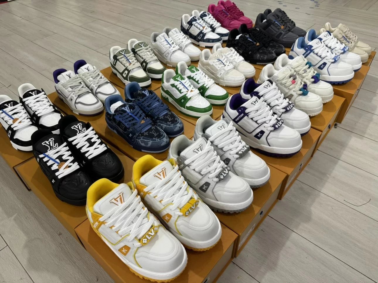 Louis Vuitton Trainer Casual Sneakers