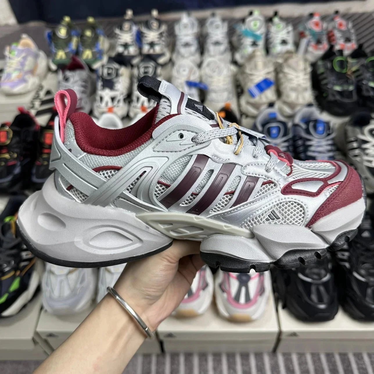 Adidas A/D XLG RUNNER DELUXE Cyber Mech Running Shoes