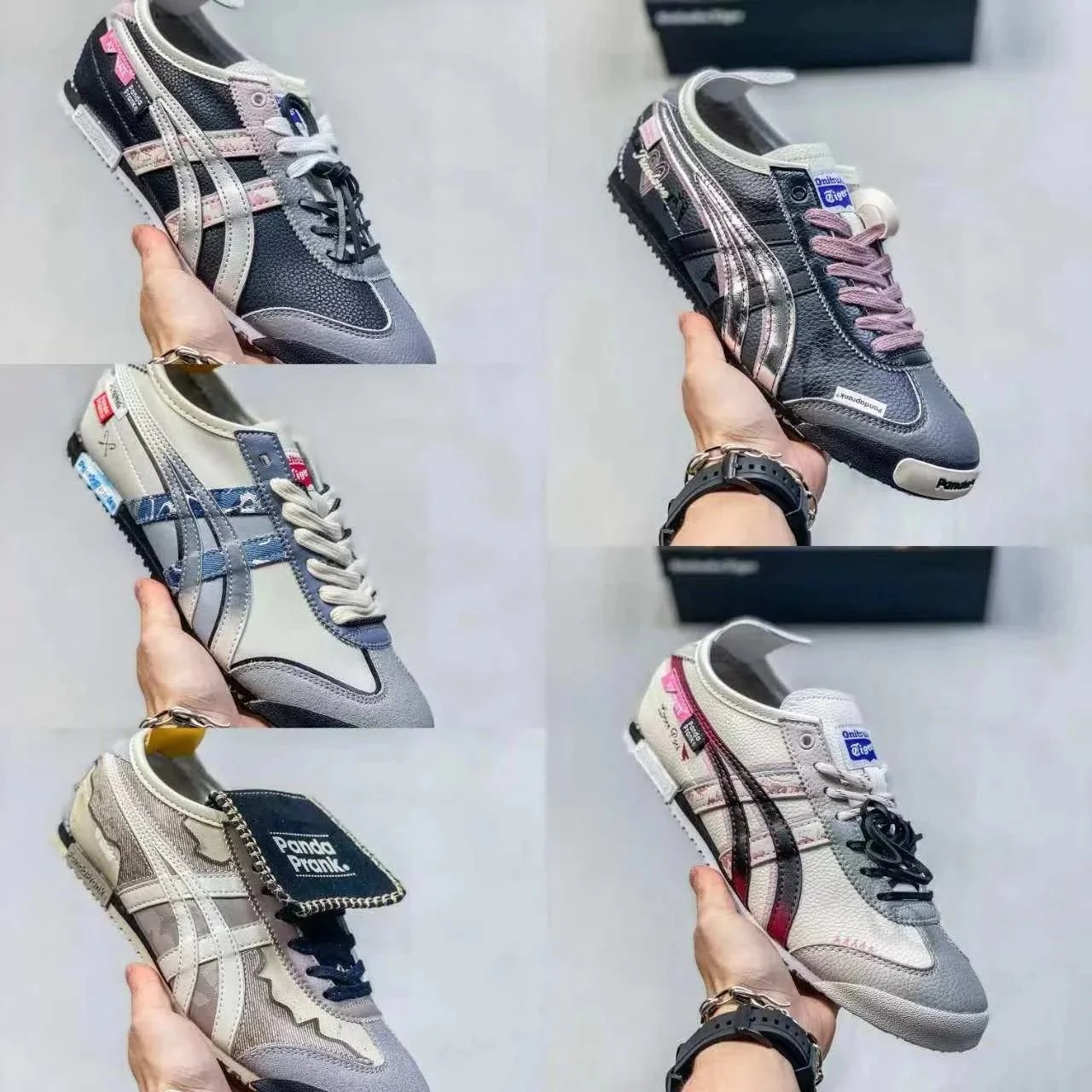 Onitsuka Tiger Panda Prank Casual Sneakers