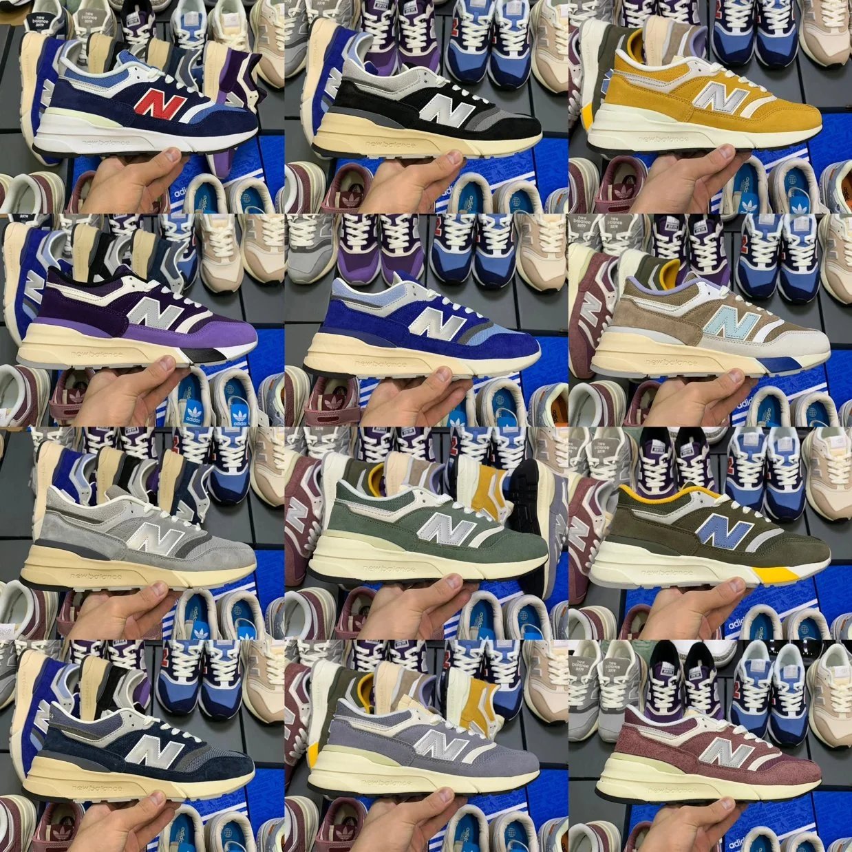 New Balance 997 Multi Color Sneakers