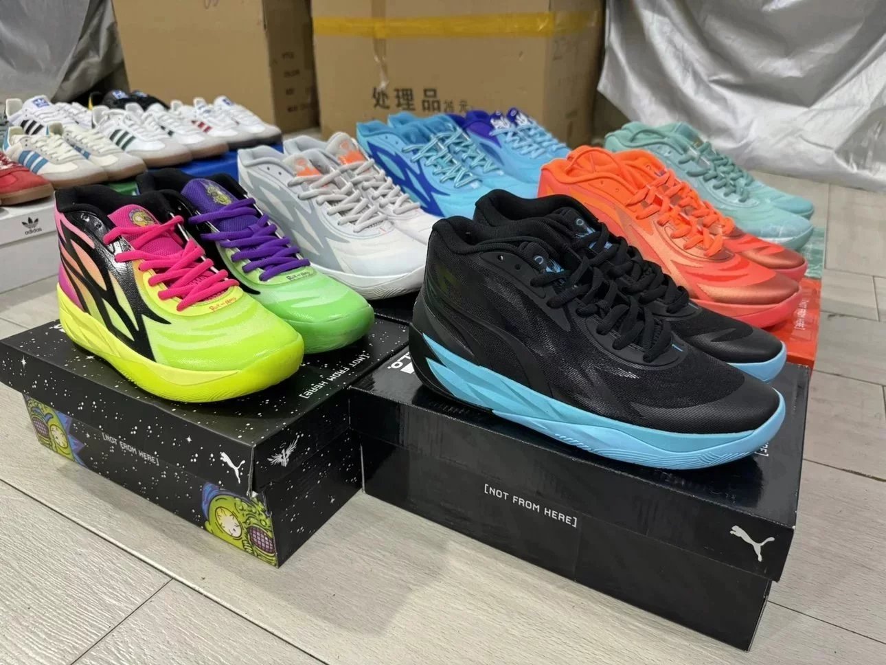 Puma MB.02 Rick and Morty Basketball Shoes