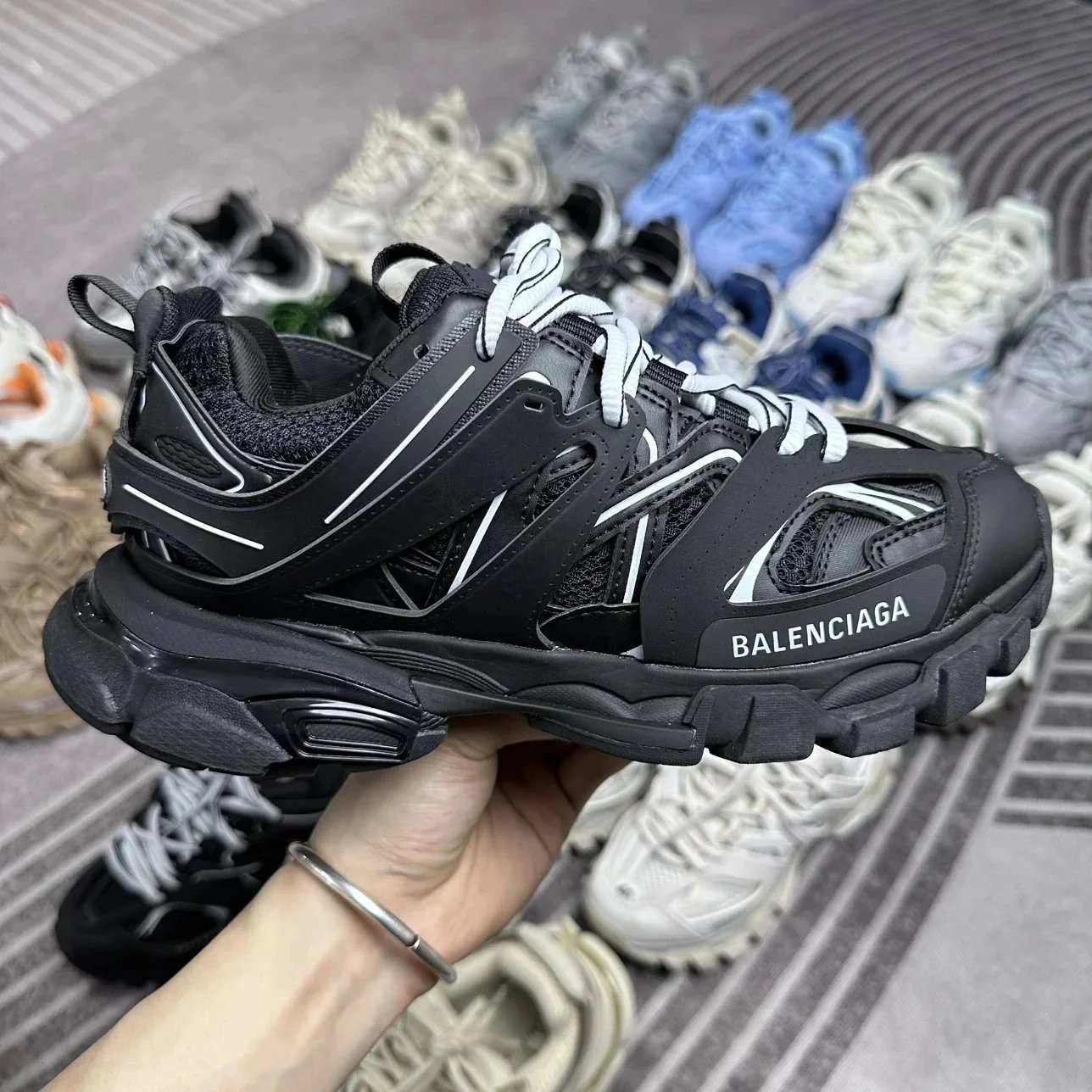 Balenciaga Tess 3.0 Black Sneakers