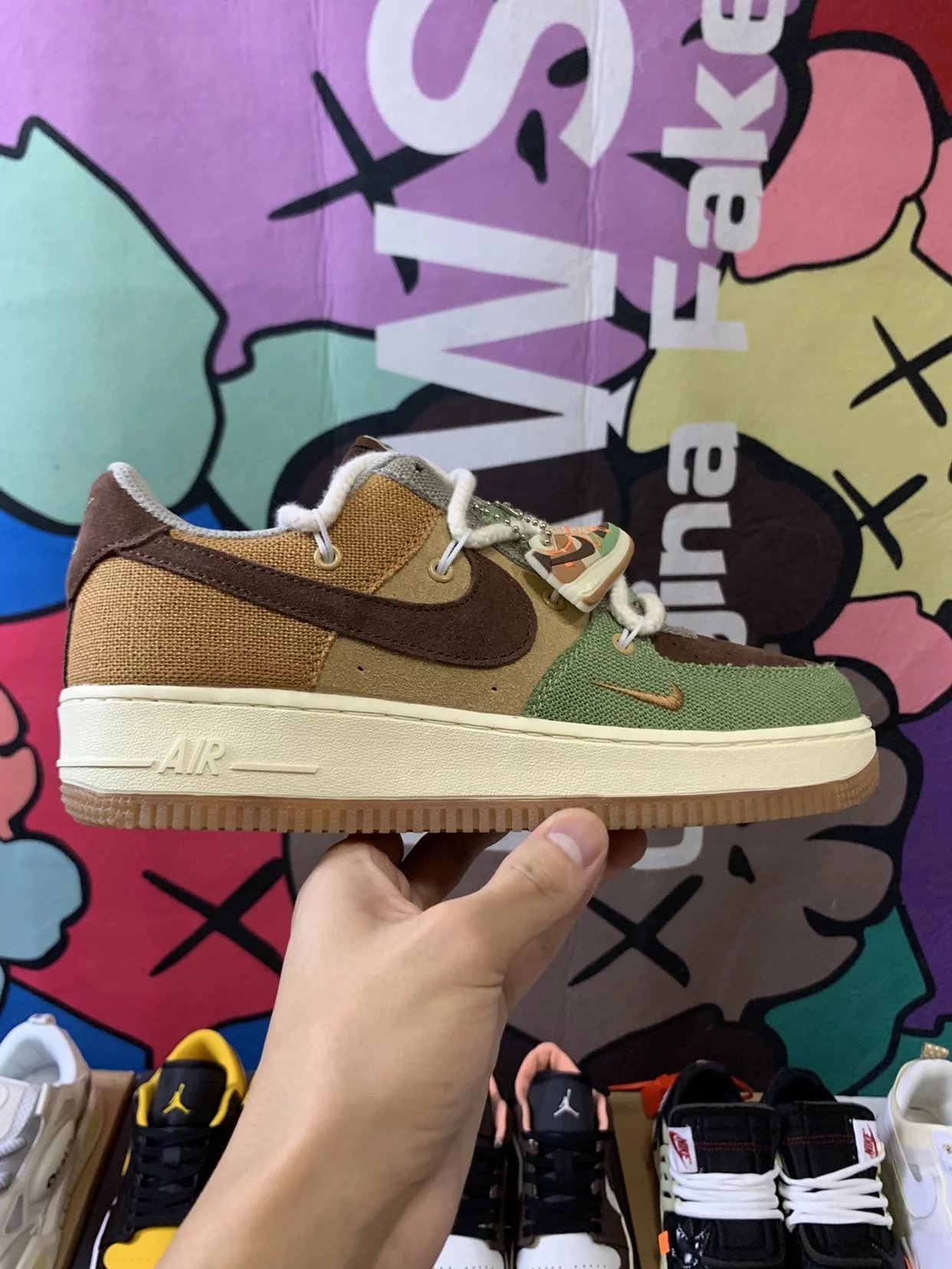 Nike Air Force 1 '07 Low Voodoo Doll Sneakers