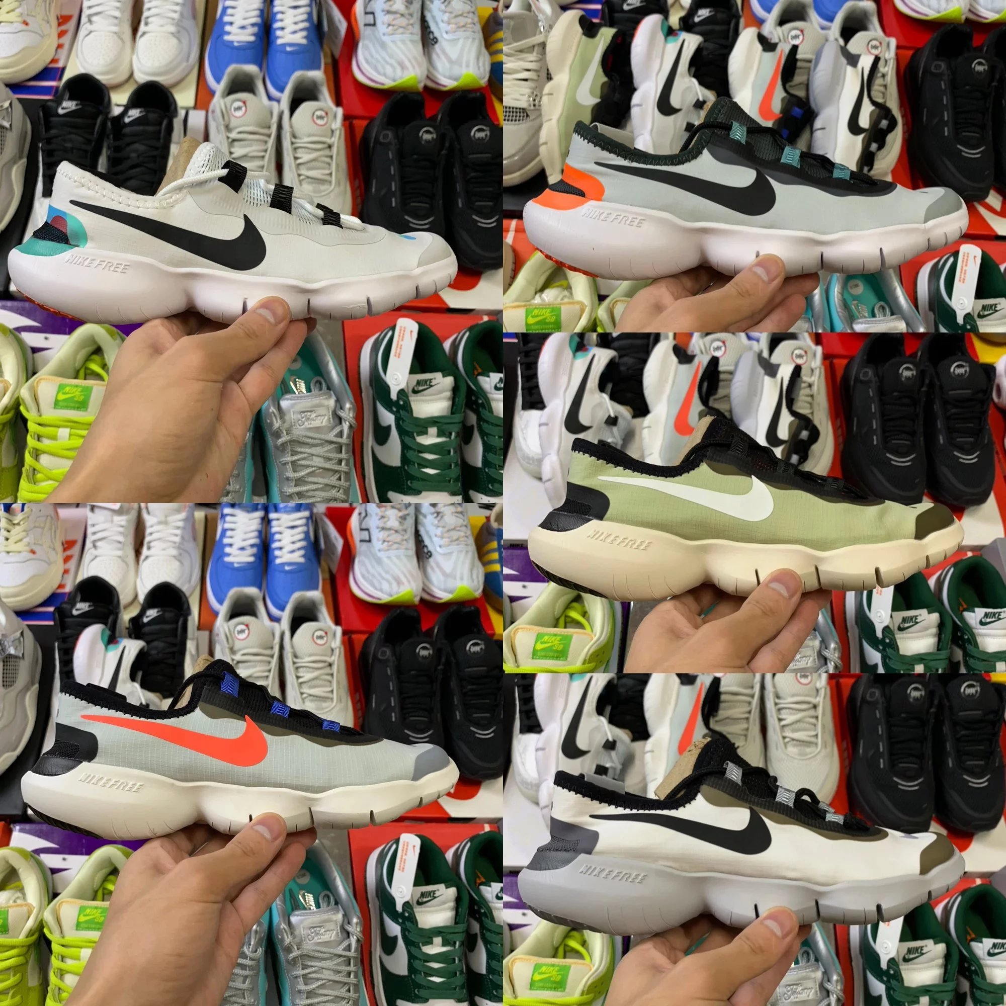 Nike Free RN 5.0 Lightweight Waterproof Running Shoes