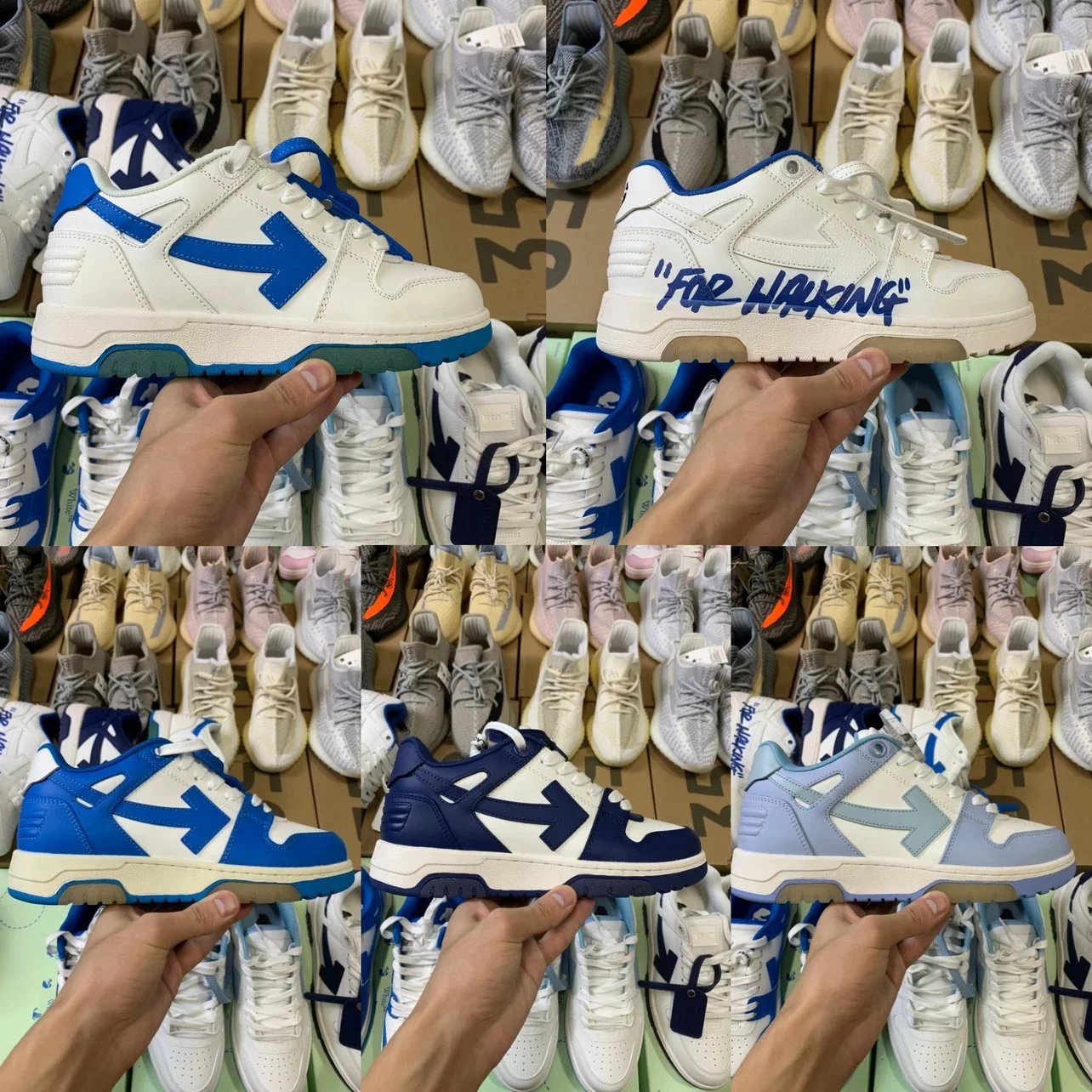 Off-White Out Of Office Low-top Leather Sneakers