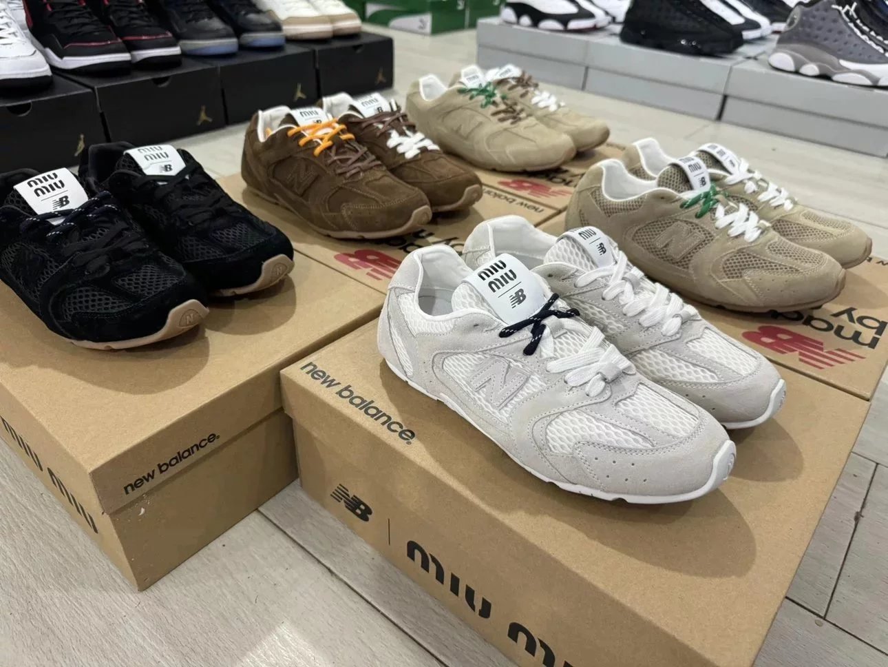 New Balance x Miu Miu NB530 Unisex Running Shoes