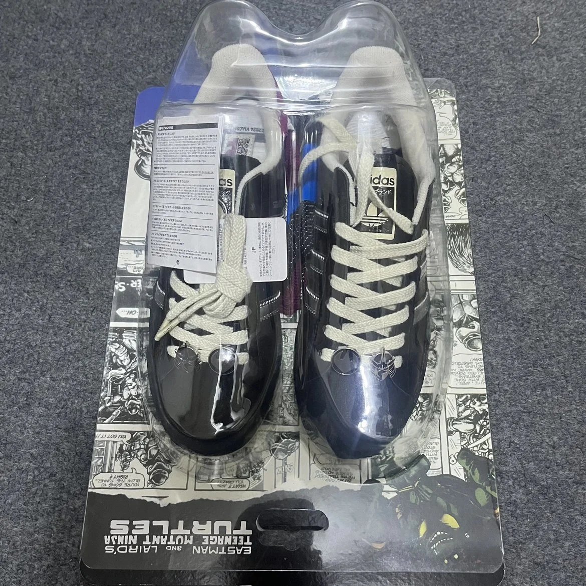 Adidas Shelltoe TMNT Leather Sneakers