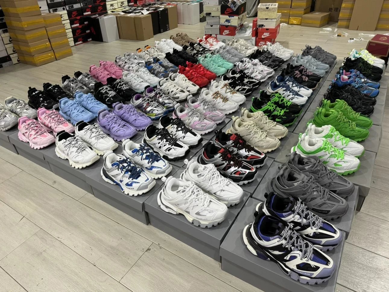 Balenciaga Track 1.0 Chunky Sneakers