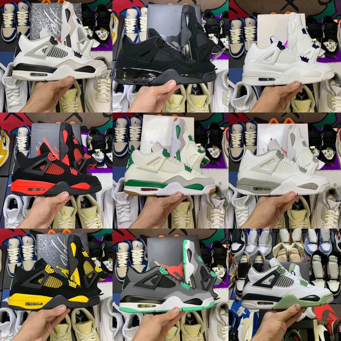 Air Jordan 4 Retro Sneakers
