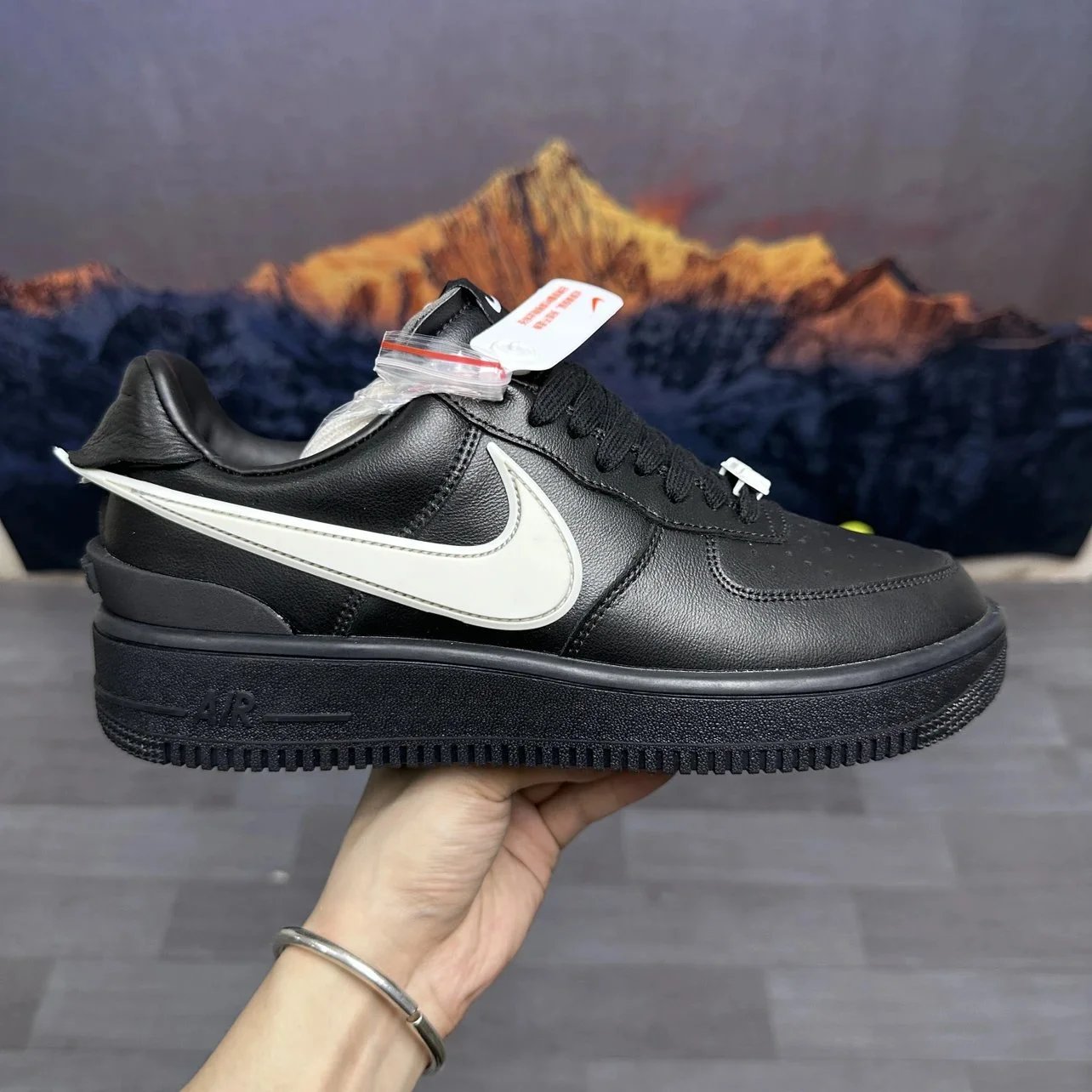 Ambush x Nike Air Force 1 Black Sneakers