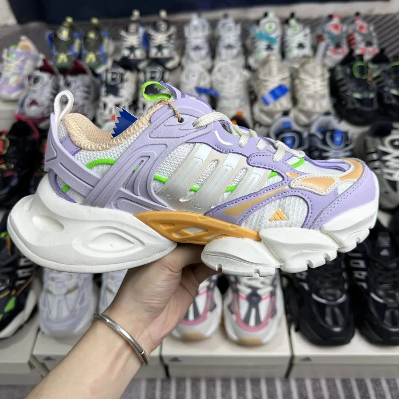 Adidas A/D XLG RUNNER DELUXE Cyber Mecha Running Shoes
