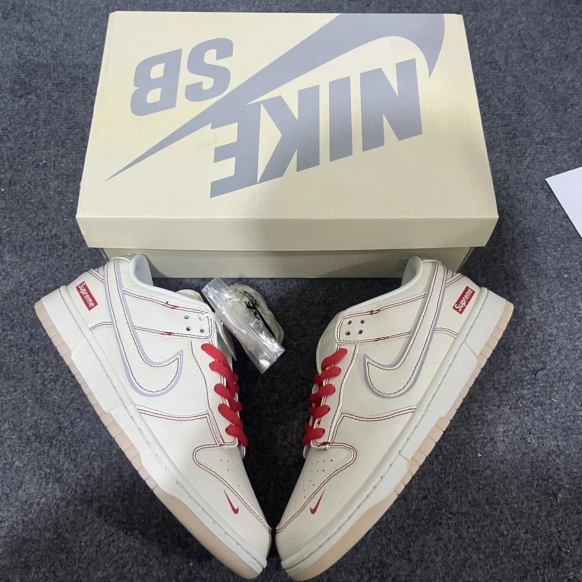 Nike SB x Supreme Dunk Low Skate Shoes