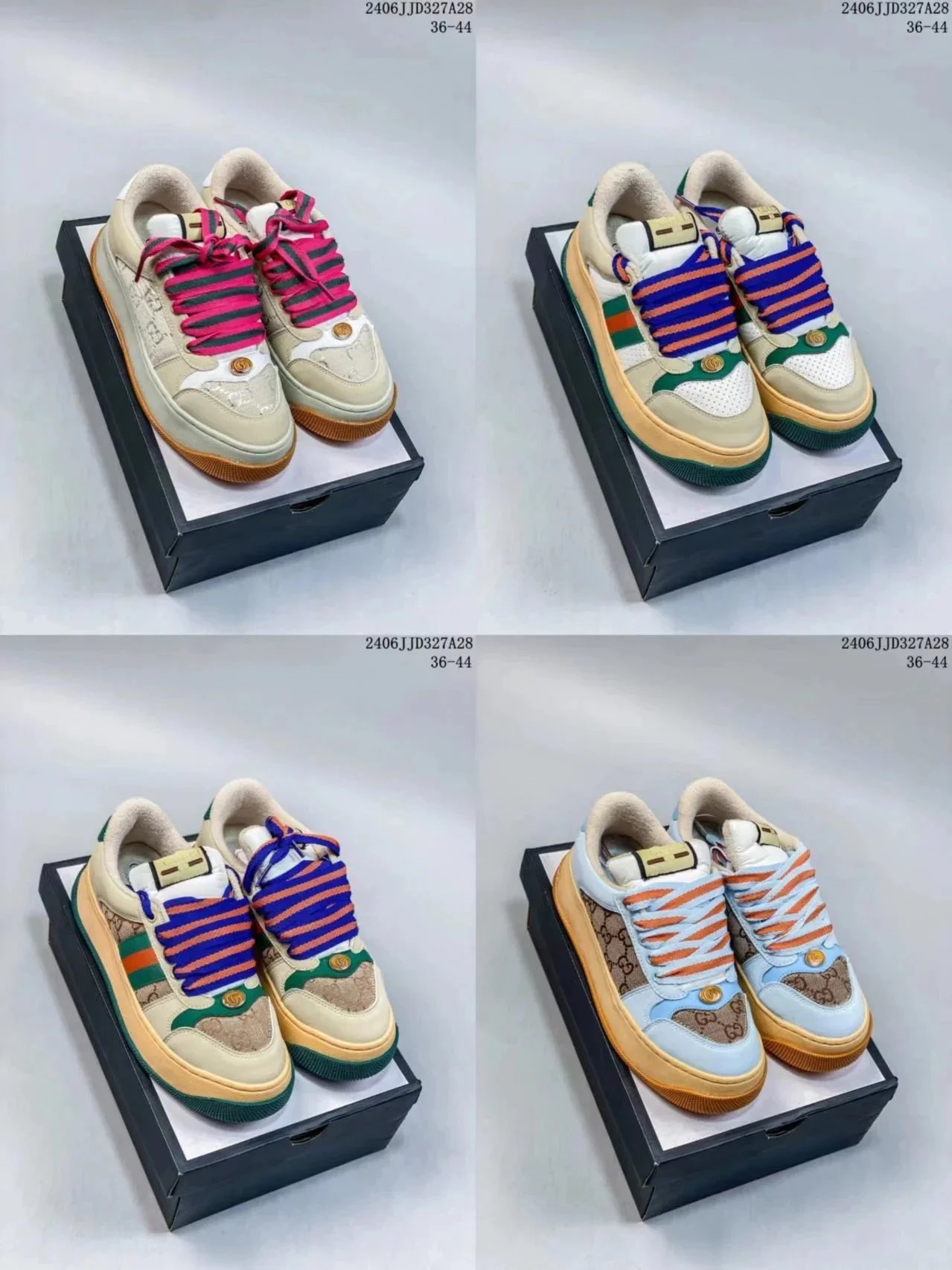 Gucci Thick Sole Platform Sneakers