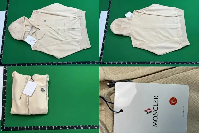 Lacoste Hoodies & Sweatshirts Zip-up hooded sweatshirt with crocodile chest logo and kangaroo pockets product detail image 2