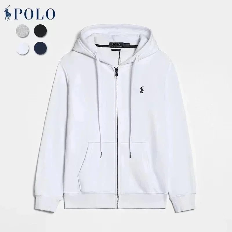White Zip-Up*Top quality