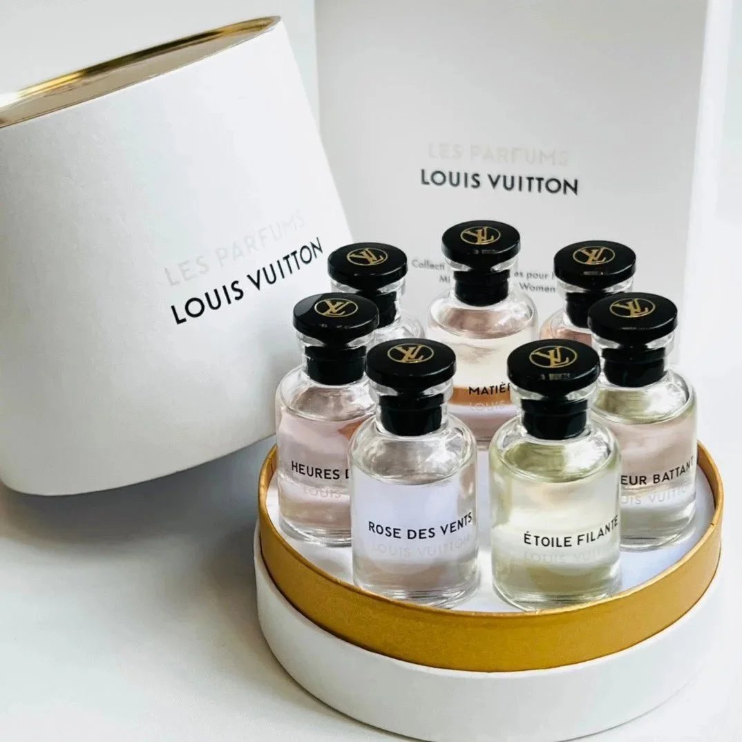 L.V. Seven Dragon Ball Perfume Sample Set, 10ml x 7 Pieces! All sales are final unless the product is defective.