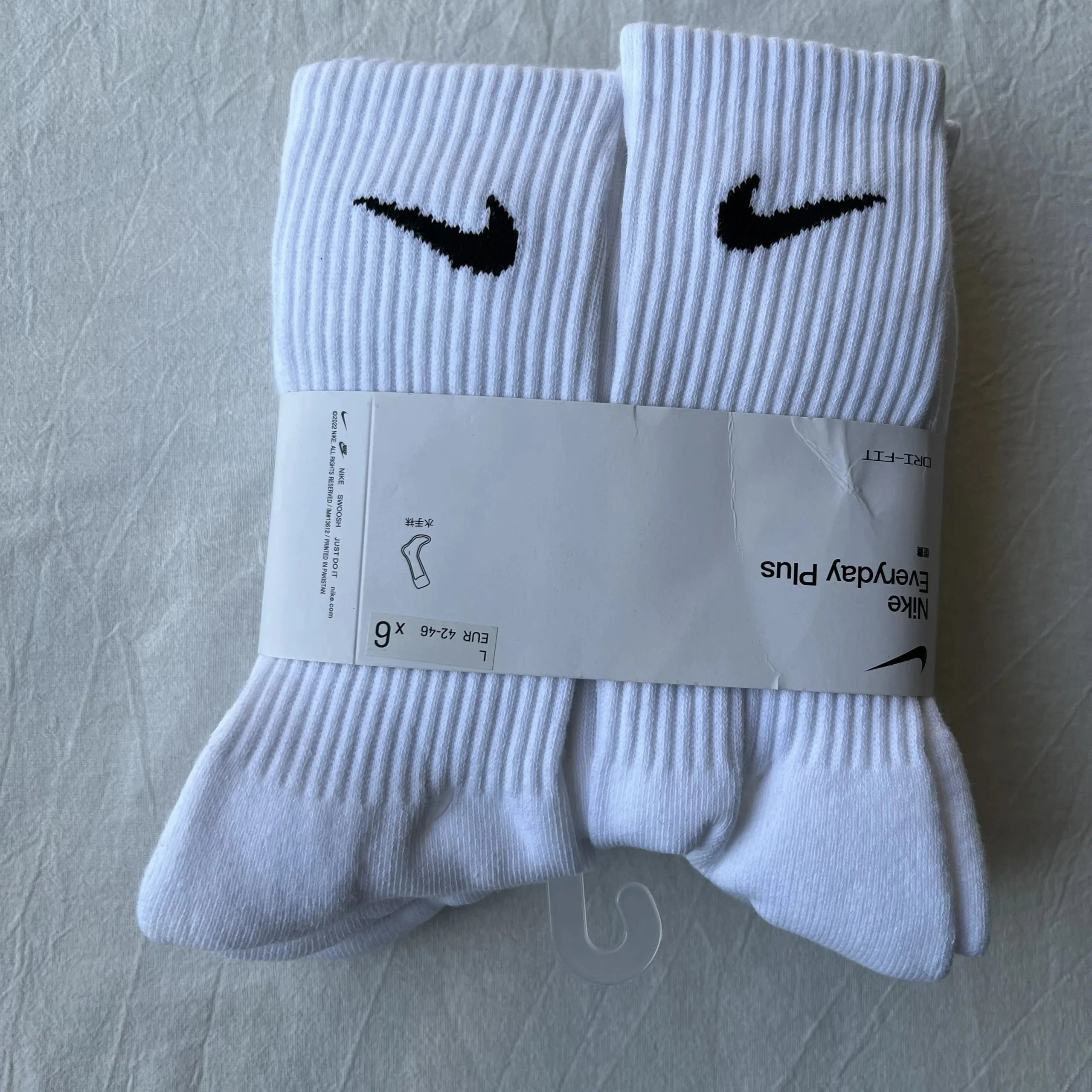 White (Cocoa) 6 pairs
