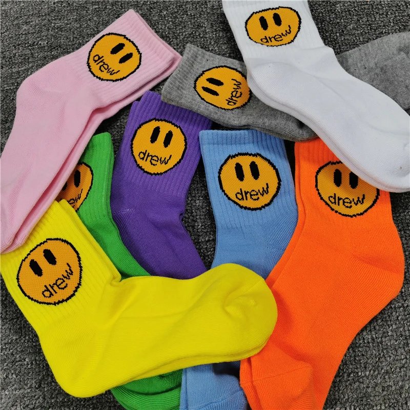 Drew House Smiley Socks [8 sty