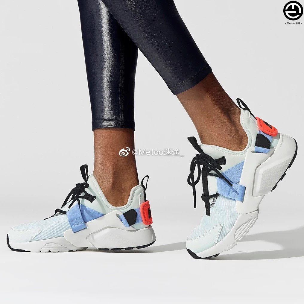 Metoo迷途 Nike Air Huarache City 女子新款冰蓝华莱士 AH6804