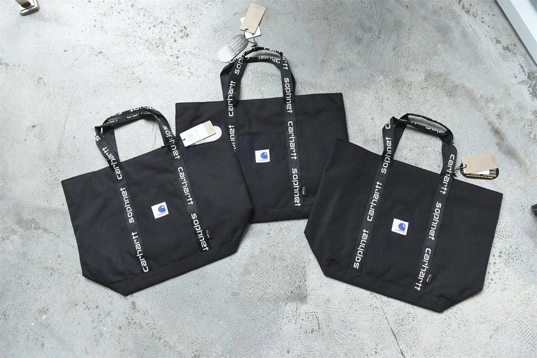 SOPH 20th Anniversary Collaboration with Carhartt Japanese Streetwear Multi-Functional Waterproof Shoulder & Handbag Crossbody Bag
