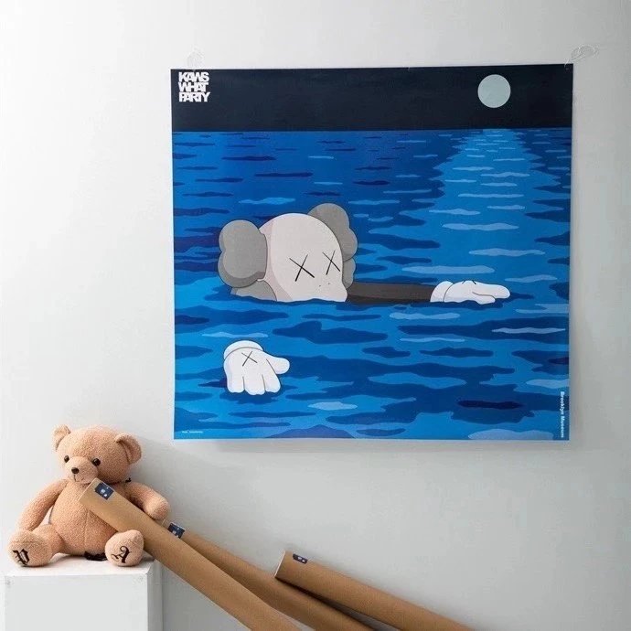 Kaws Brooklyn Museum Limited Edition Poster 21SS