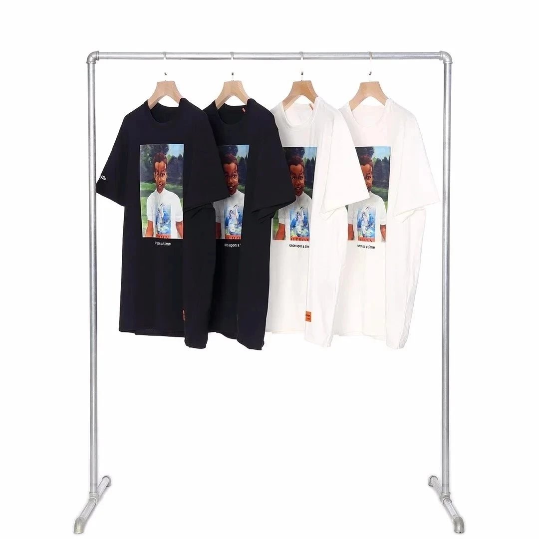 Heron Preston Baby Tee Sun Boy Crane Print Short Sleeve T-Shirt