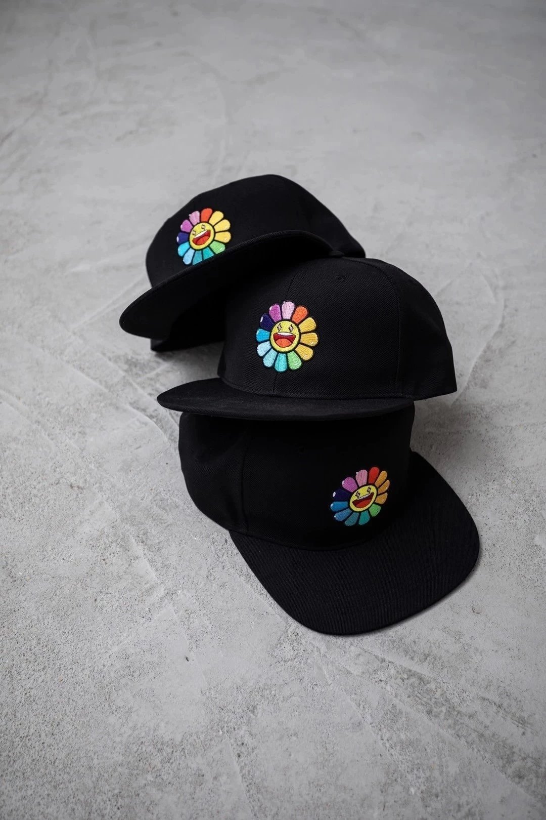 J Balvin x Takashi Murakami Collab Sunflower Baseball Cap Dad Hat