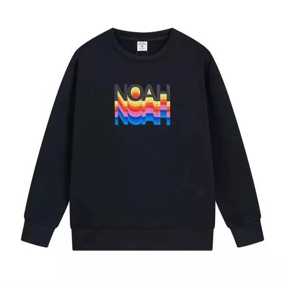 Noah Hoodies & Sweatshirts Rainbow Logo Crewneck Sweatshirt image 2