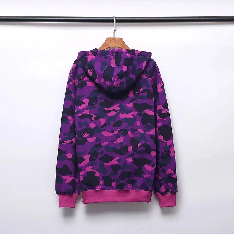 A Bathing Ape Hoodies & Sweatshirts Camouflage Head Print Pullover Hoodie image 4