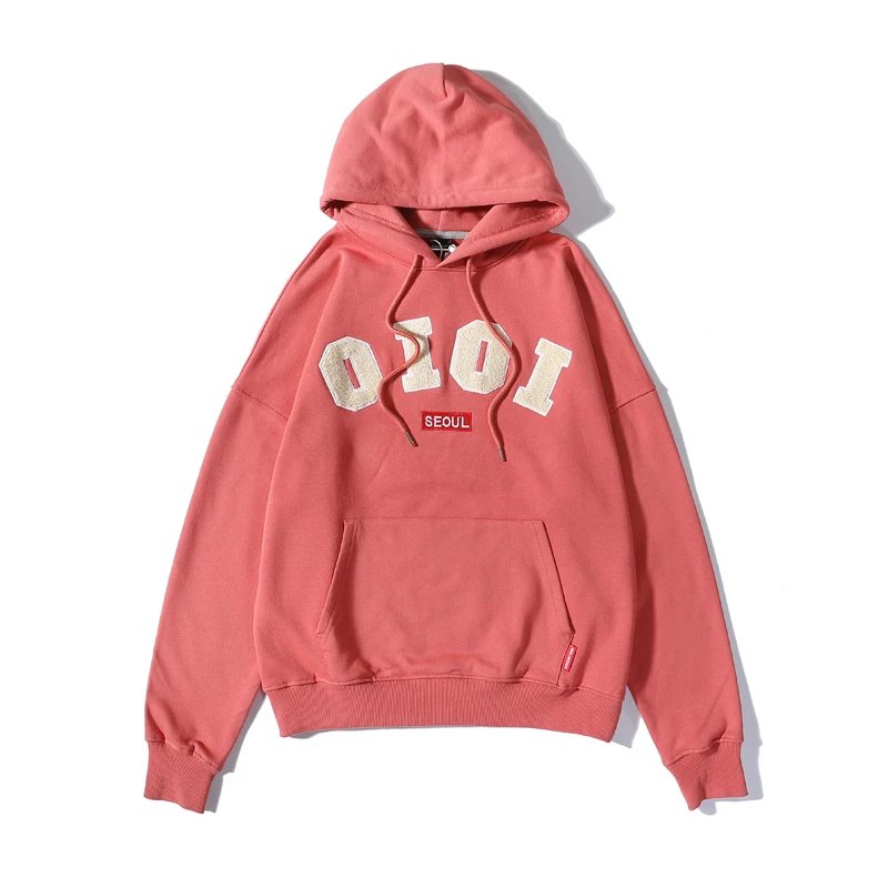 O!Oi Hoodies & Sweatshirts Flocked Logo Pullover Hoodie image 8