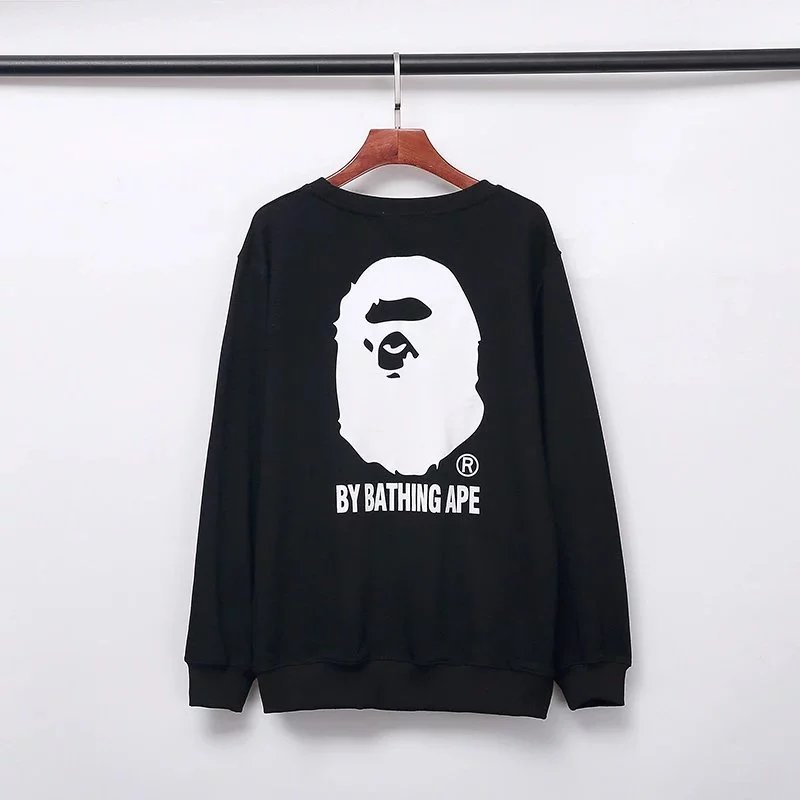 A Bathing Ape Hoodies & Sweatshirts Crewneck Sweatshirt with Head Back Print image 4