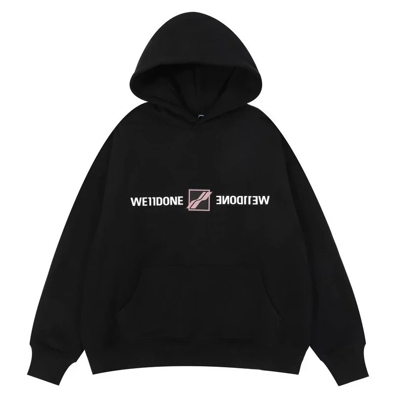 WE11DONE Hoodies & Sweatshirts Logo Graphic Pullover Hoodie image 5