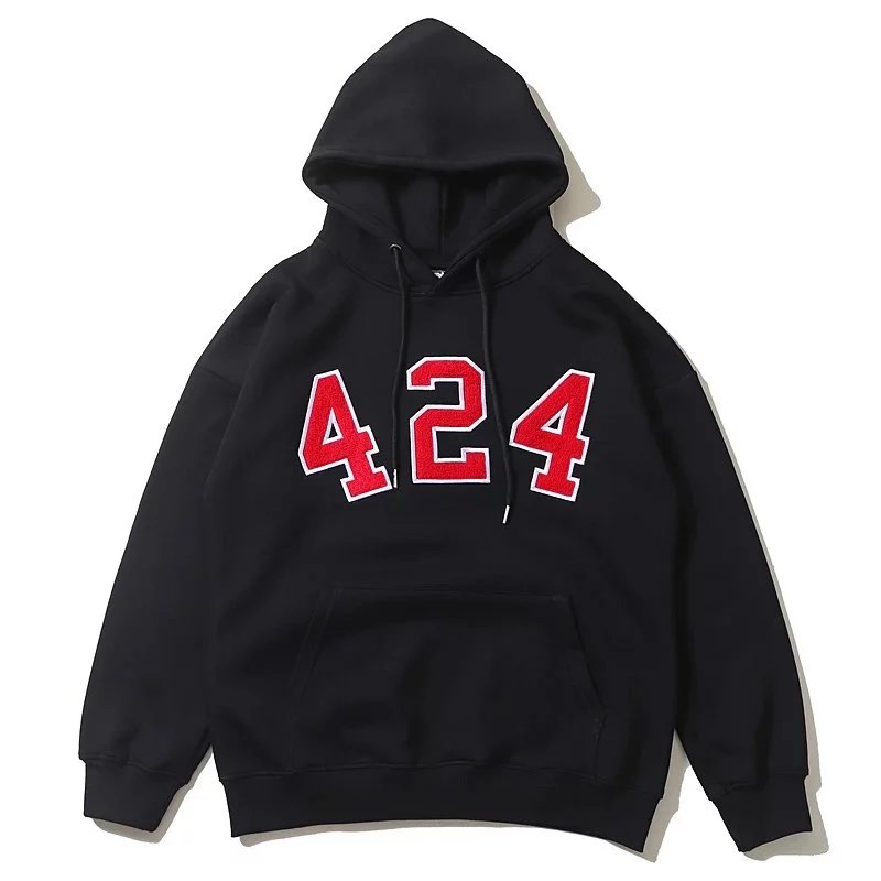 Unbranded Hoodies & Sweatshirts 424 Embroidered Pullover Hoodie image 5