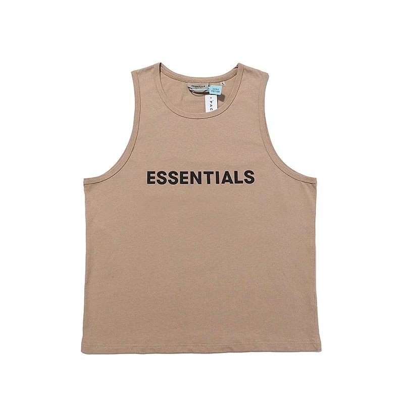 Fear of God Vests ESSENTIALS logo sleeveless tank top image 7