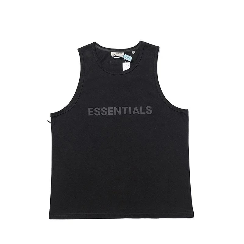 Fear of God Vests ESSENTIALS logo sleeveless tank top image 8