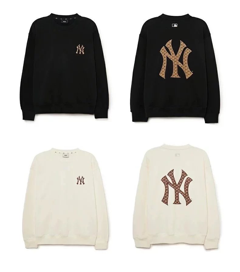 MLB Hoodies & Sweatshirts New York Yankees and Boston Red Sox Logo Crewneck Sweatshirt image 3