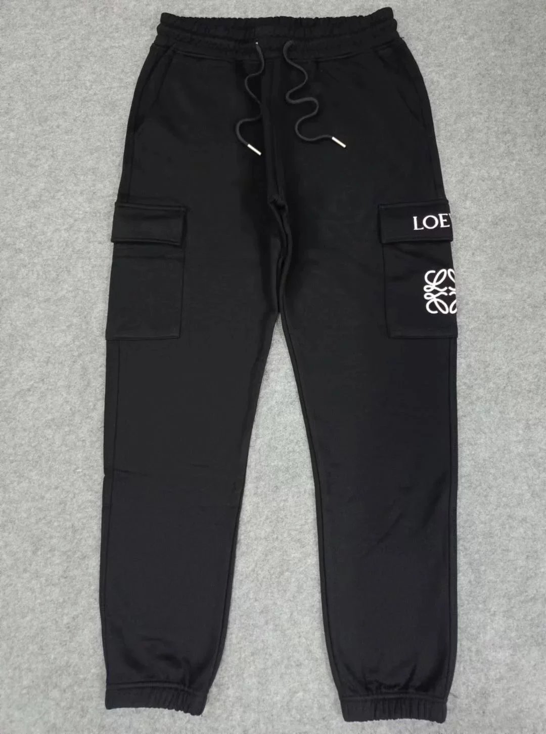 Loewe Trousers Drawstring cargo jogger with Anagram embroidery image 4