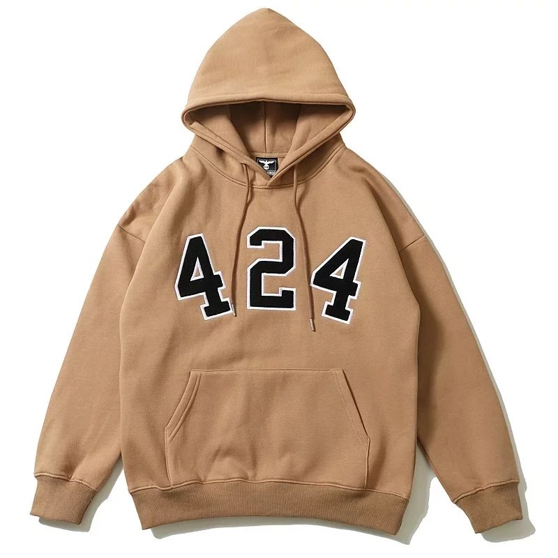 Unbranded Hoodies & Sweatshirts 424 Embroidered Pullover Hoodie image 4