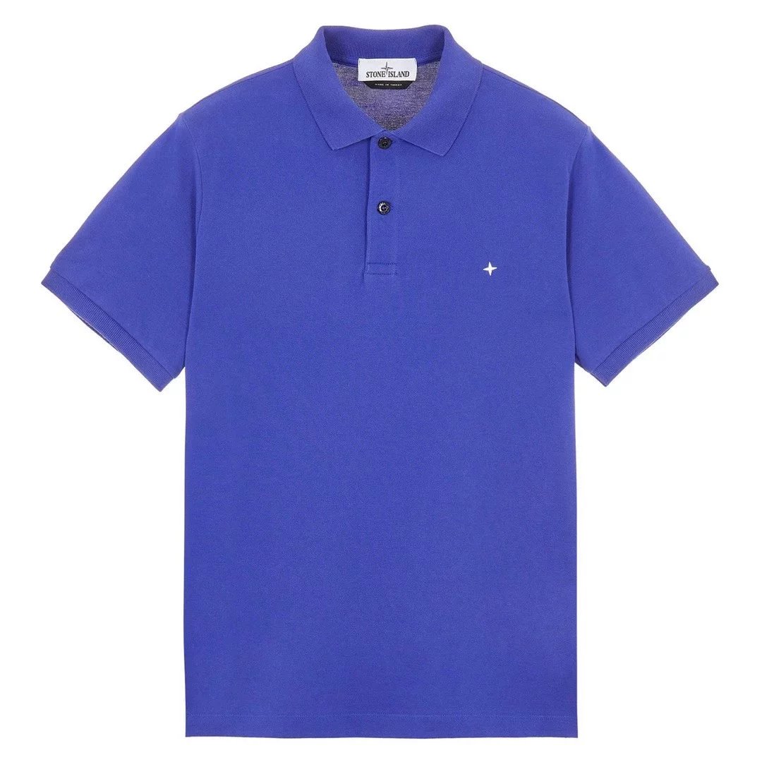 Stone Island Shirts Short-sleeve polo shirt with compass-star chest embroidery image 7