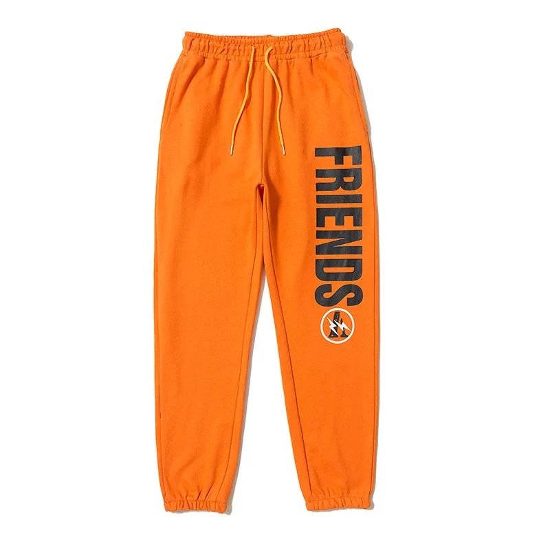 Unbranded Trousers Elastic Waist Jogger Sweatpants with FRIENDS Lightning Graphic image 2