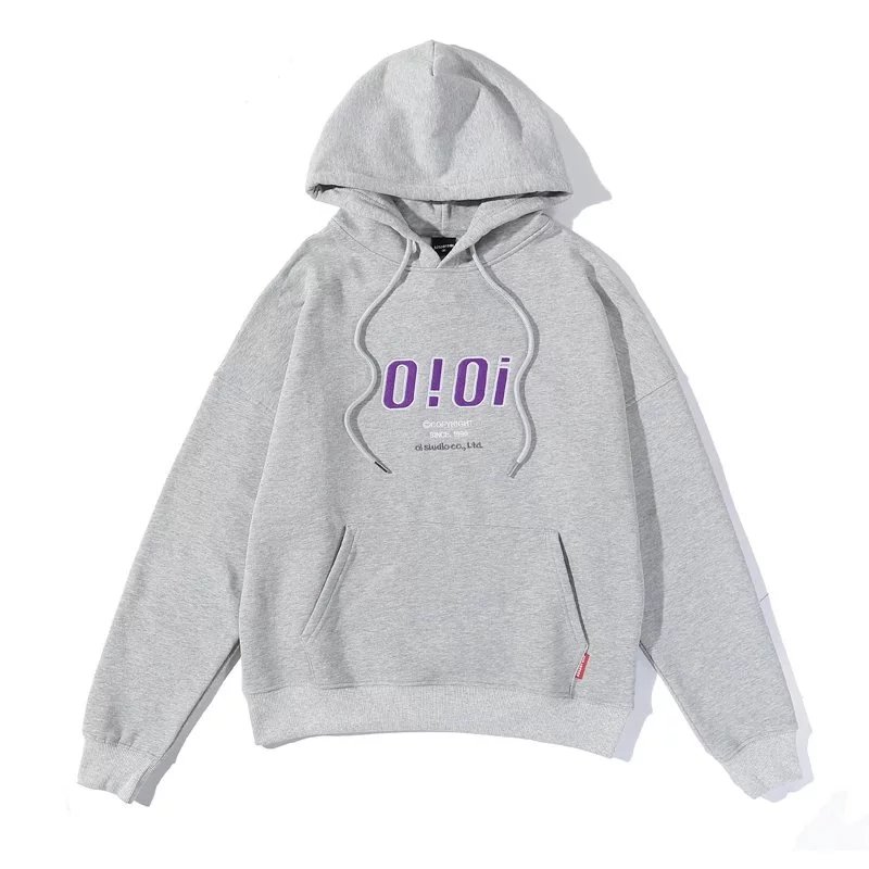 5252 BY O!Oi Hoodies & Sweatshirts Logo pullover hoodie with kangaroo pocket image 8